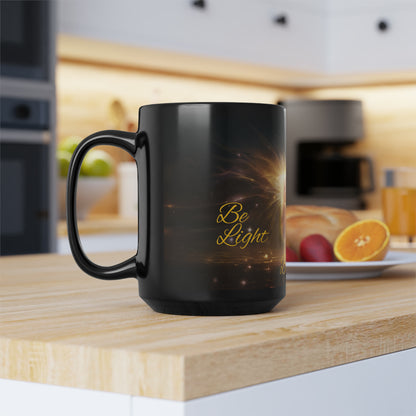 Believe in Love - Black Mug, 15oz