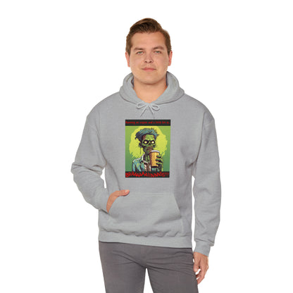 Zombie Coffee Brains - Unisex Heavy Blend™ Hooded Sweatshirt