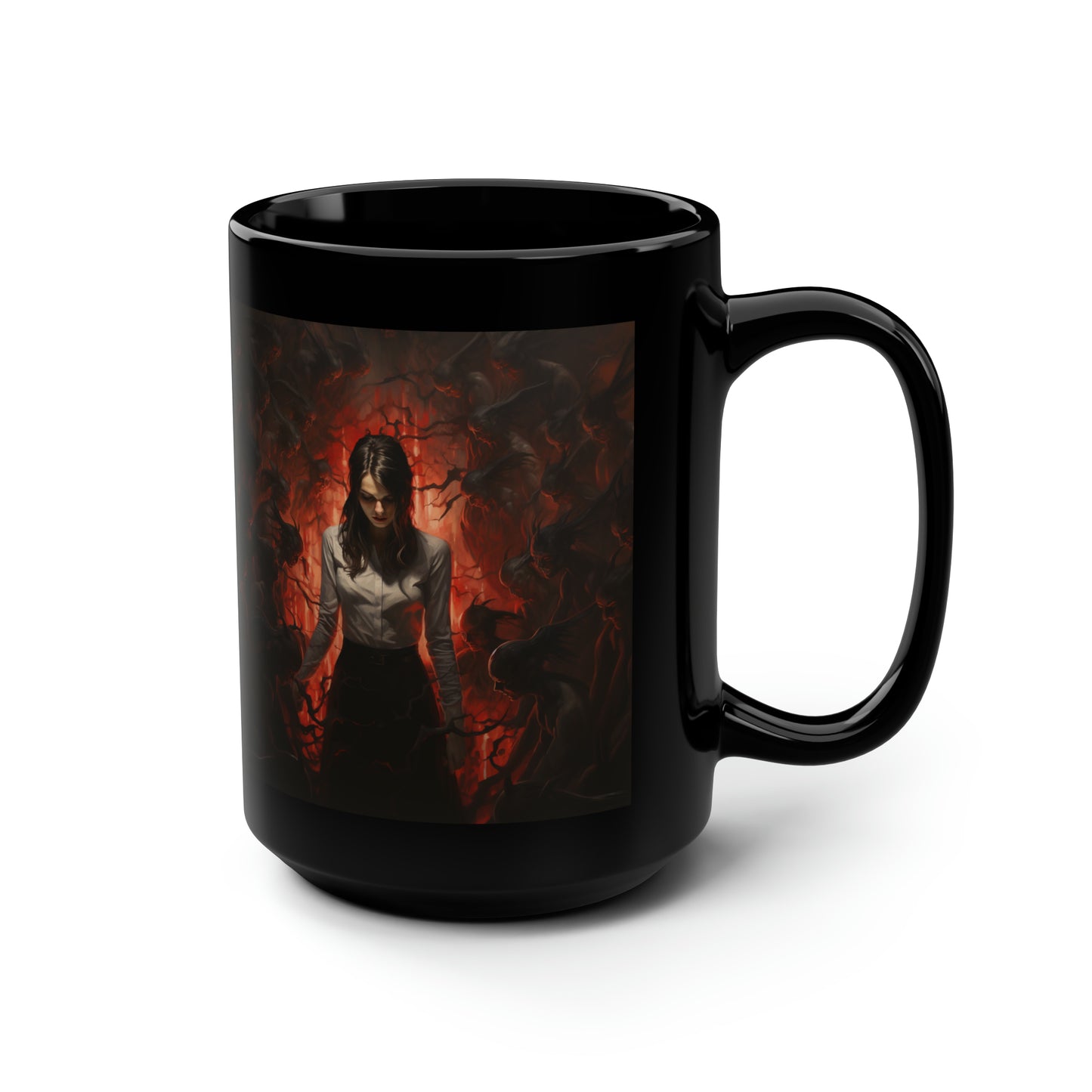 Take Control - Black Mug, 15oz