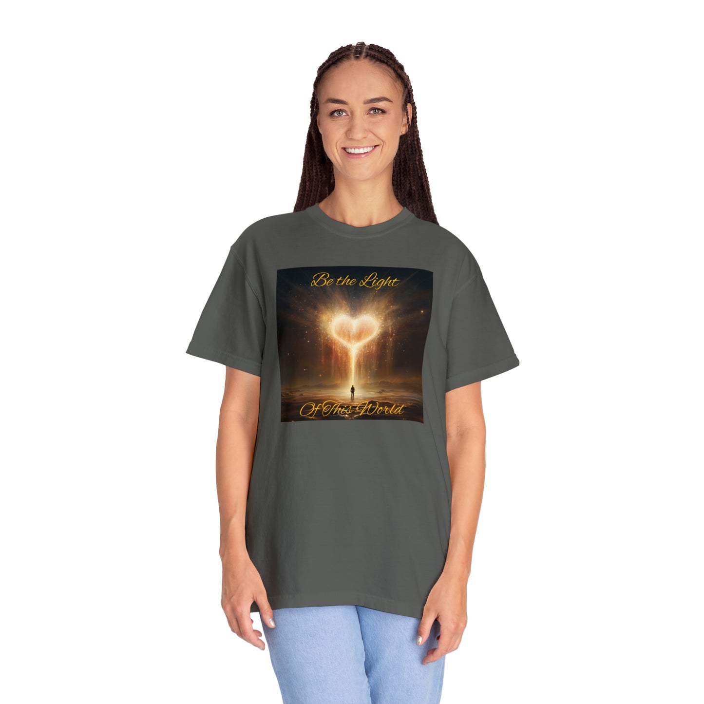 Be the Light - Unisex Ultra Soft Garment-Dyed T-shirt