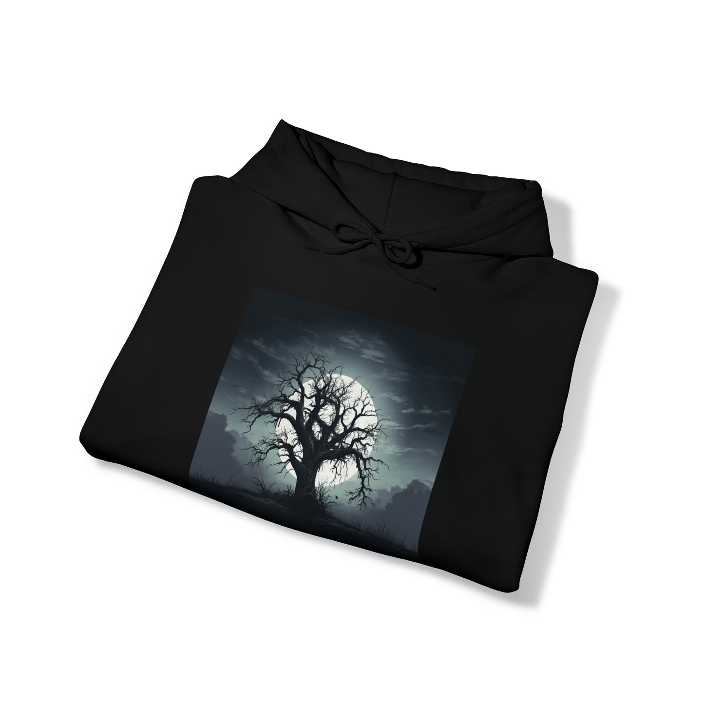 Serene Spooky Tree - Unisex Heavy Blend™ Hooded Sweatshirt