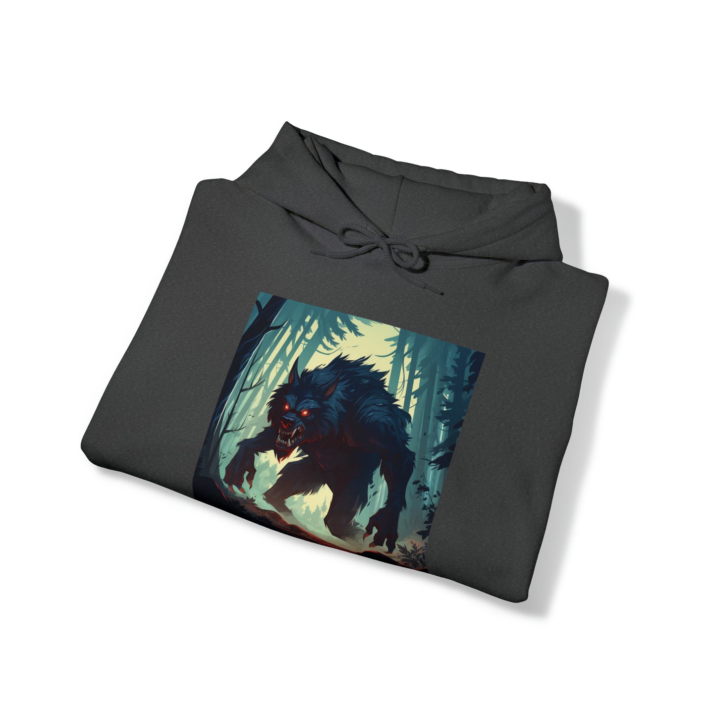 Werewolf in the Woods - Unisex Heavy Blend™ Hooded Sweatshirt