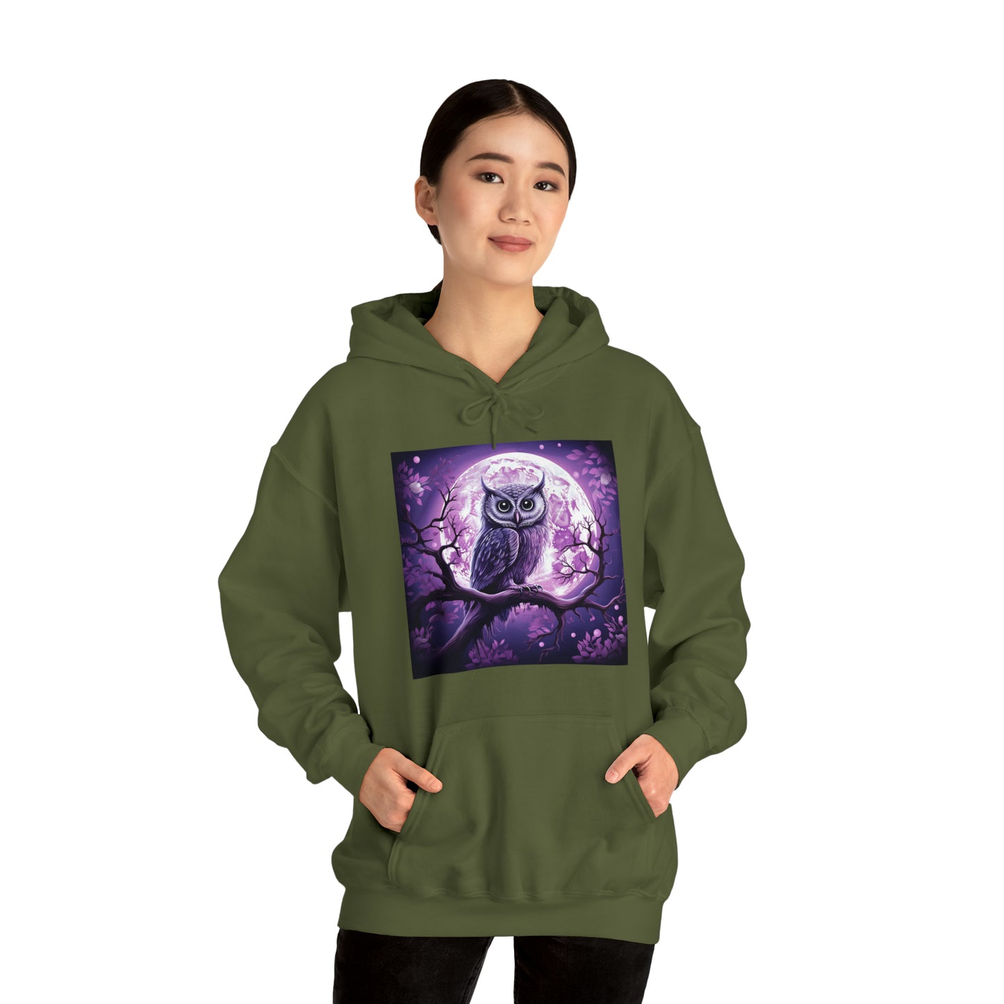 Wise Owl - Unisex Heavy Blend™ Hooded Sweatshirt