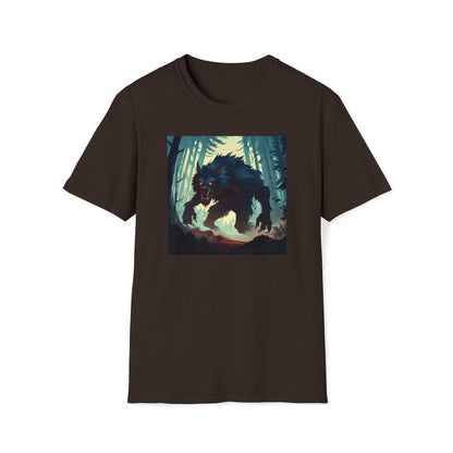 Werewolf in the Woods - Unisex Softstyle T-Shirt