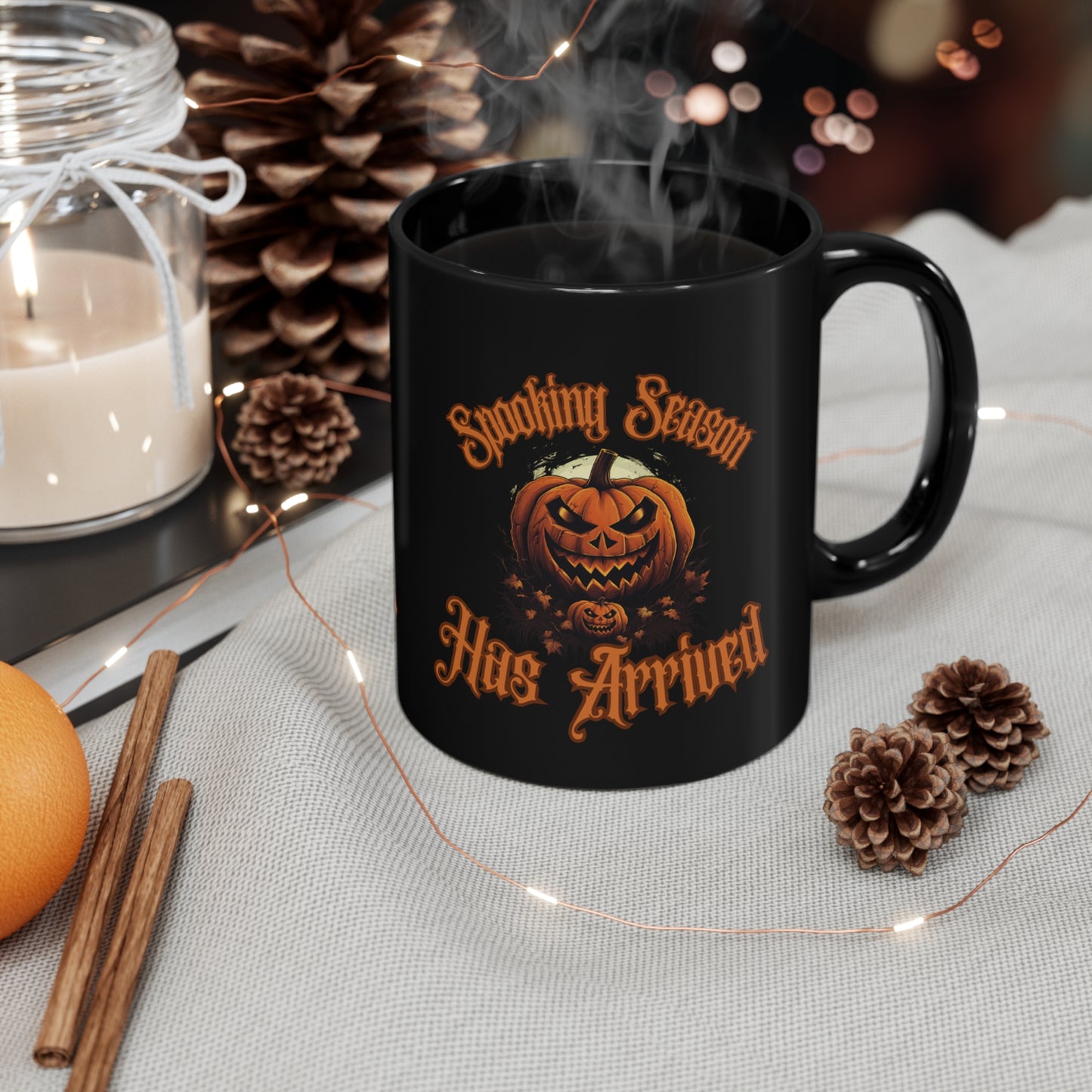 It's Spooky Time! - 11oz Black Mug