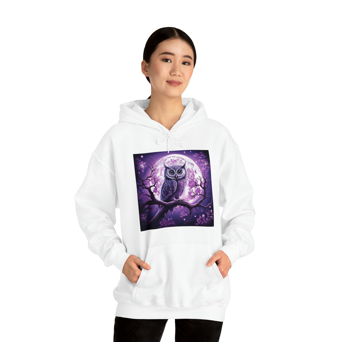 Wise Owl - Unisex Heavy Blend™ Hooded Sweatshirt