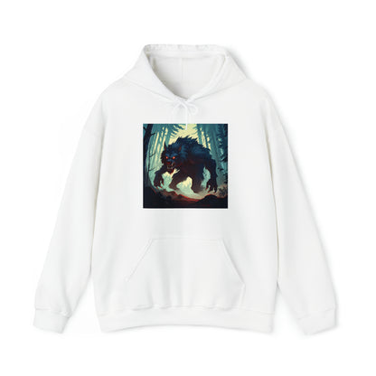 Werewolf in the Woods - Unisex Heavy Blend™ Hooded Sweatshirt