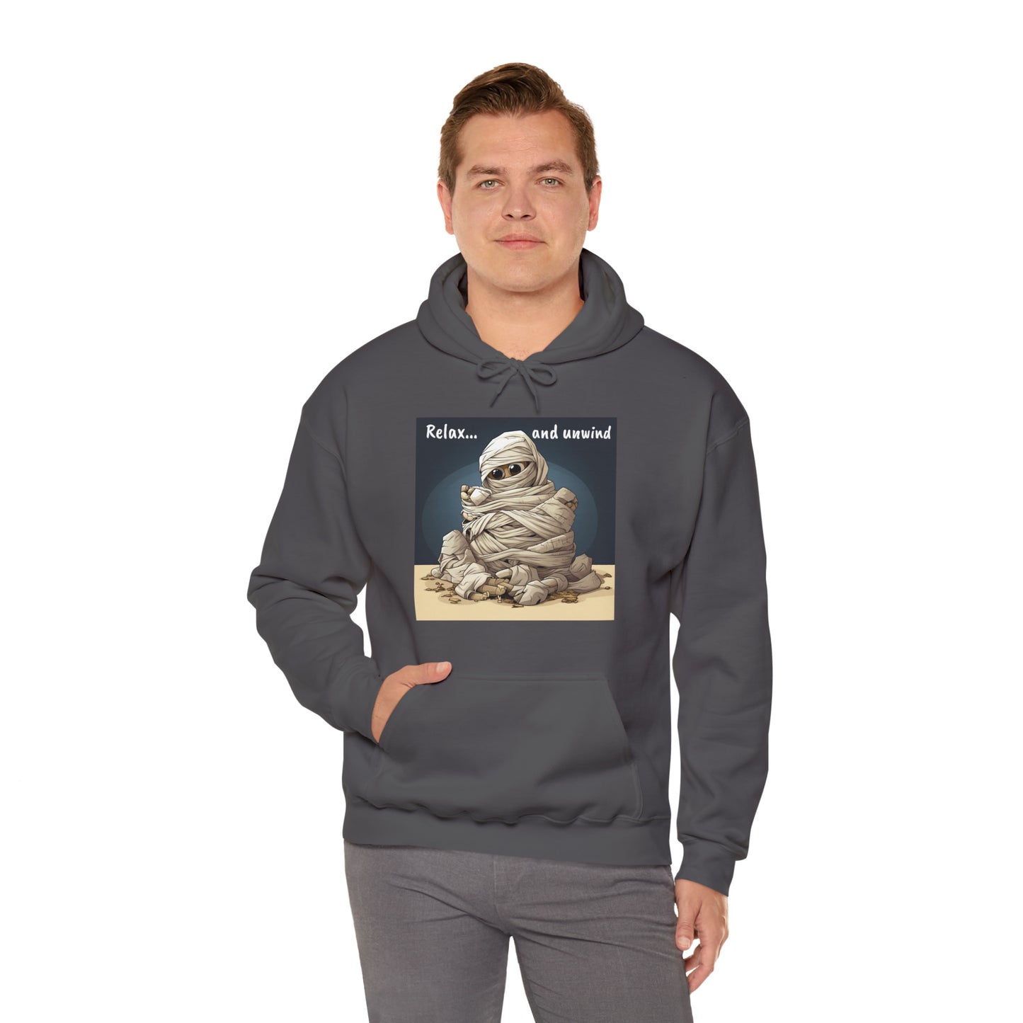 Unwind With Me - Unisex Heavy Blend™ Hooded Sweatshirt