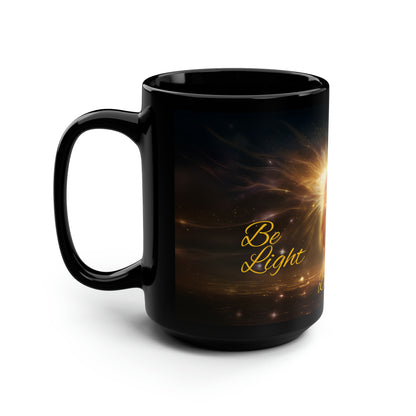 Believe in Love - Black Mug, 15oz