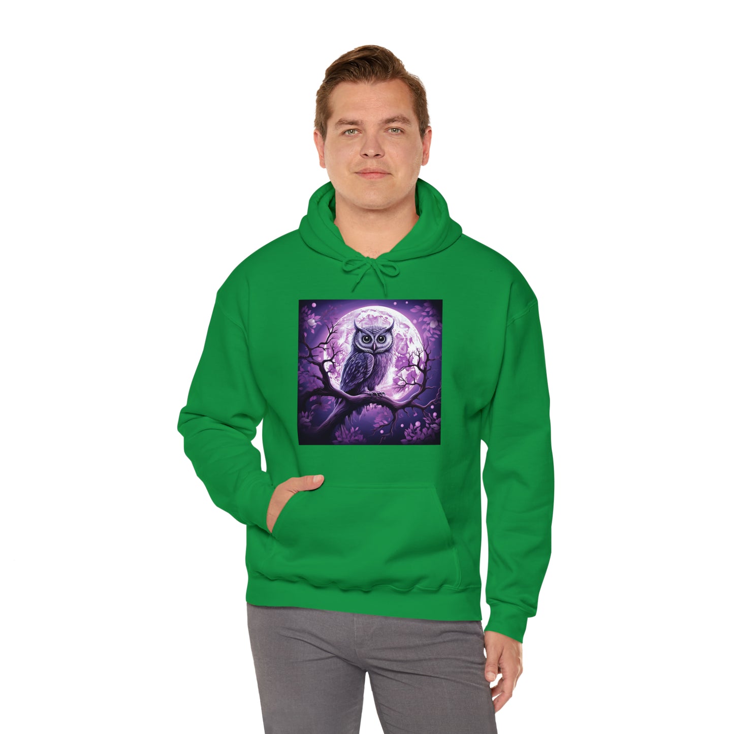 Wise Owl - Unisex Heavy Blend™ Hooded Sweatshirt