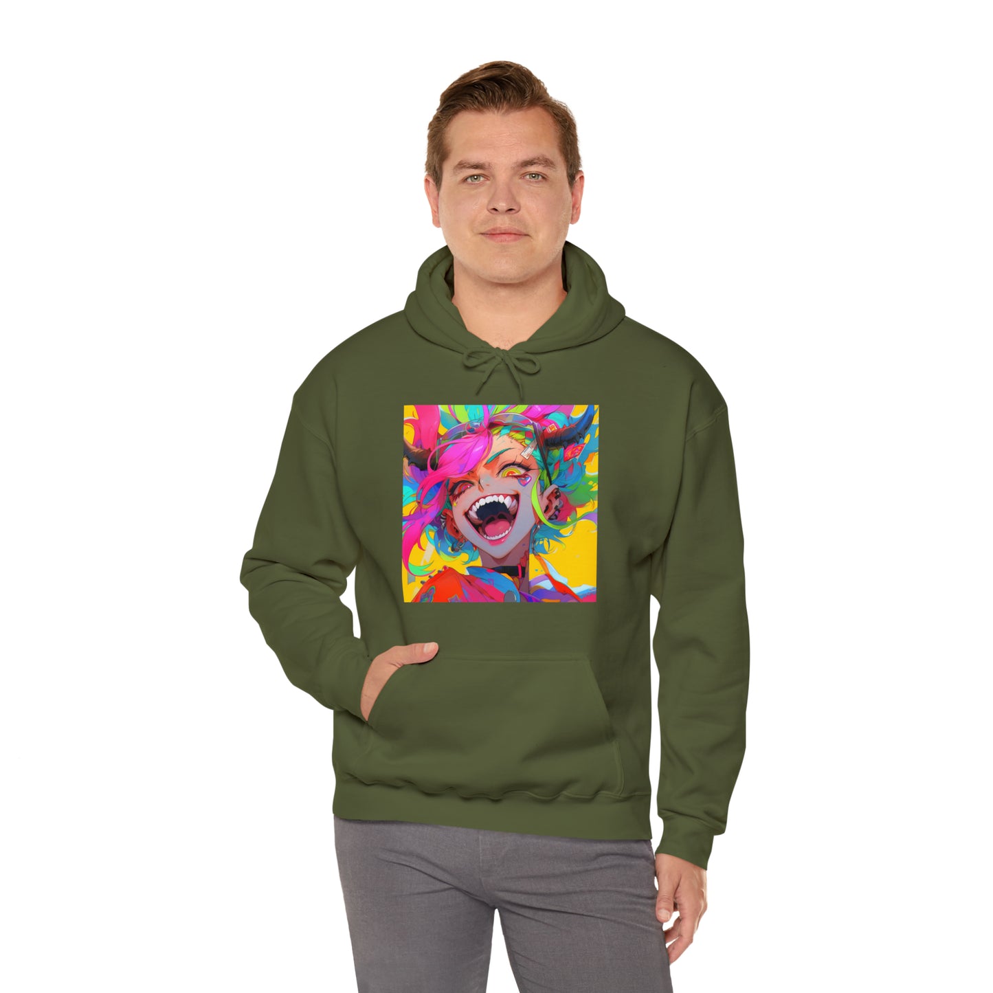 Just Here for the Party - Unisex Heavy Blend™ Hooded Sweatshirt