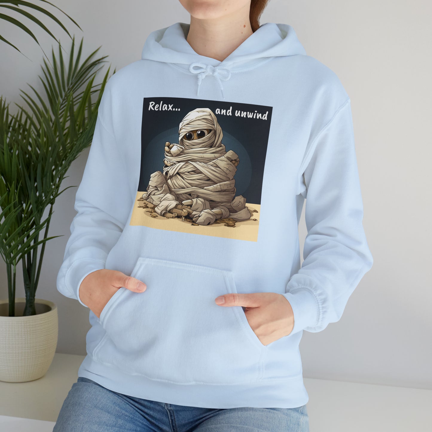 Unwind With Me - Unisex Heavy Blend™ Hooded Sweatshirt