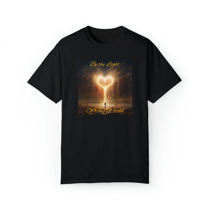 Be the Light - Unisex Ultra Soft Garment-Dyed T-shirt