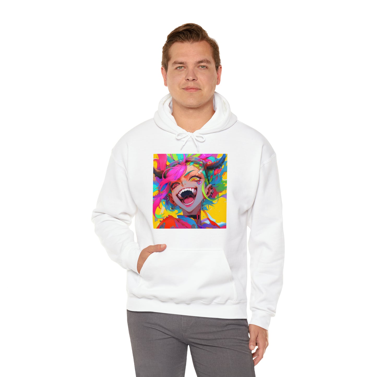 Just Here for the Party - Unisex Heavy Blend™ Hooded Sweatshirt