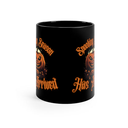 It's Spooky Time! - 11oz Black Mug