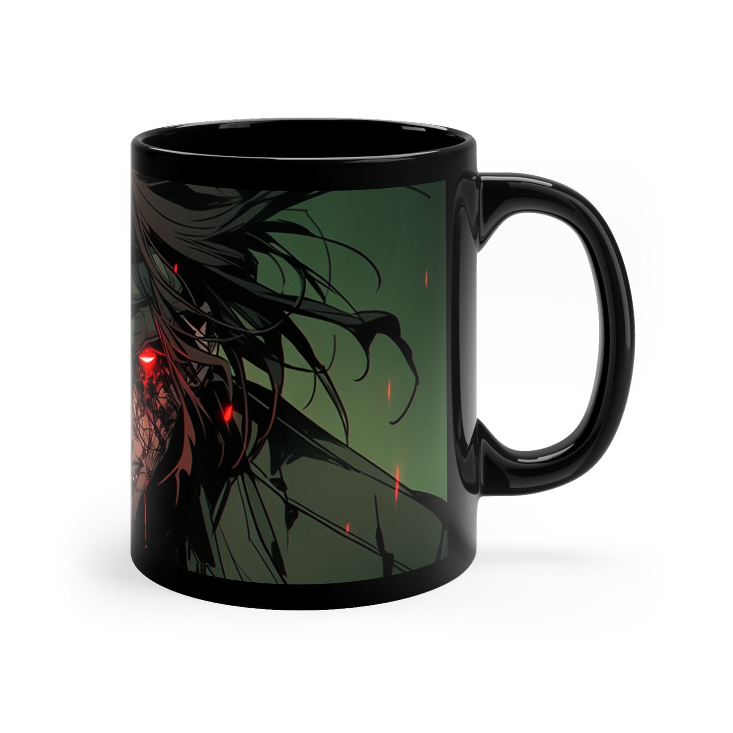 Subject 292 (Closeup) - 11oz Black Mug