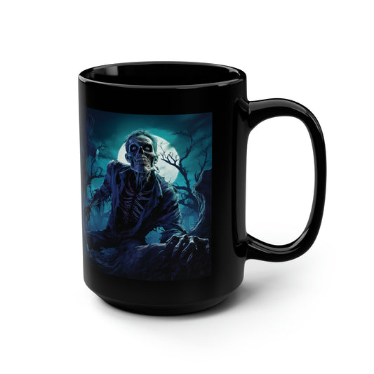 Zombie Rise - Black Mug, 15oz