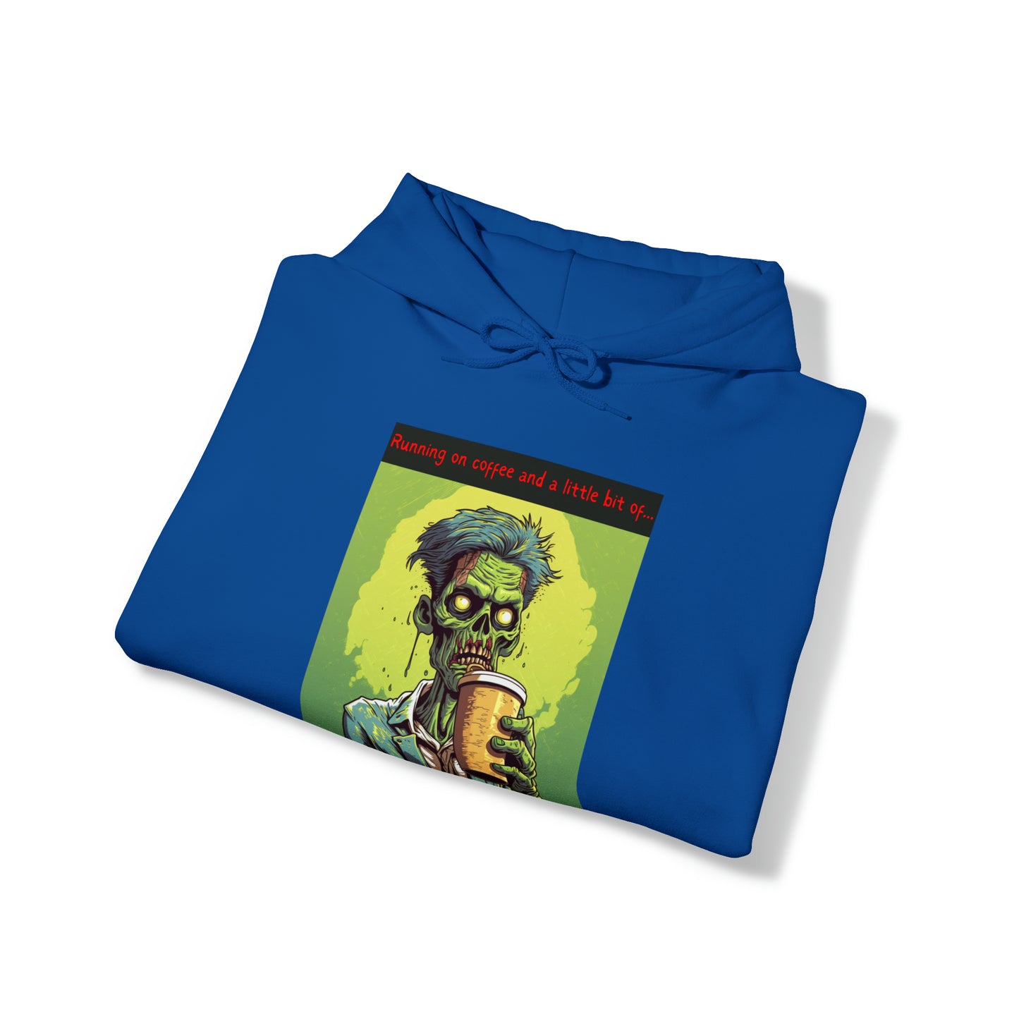 Zombie Coffee Brains - Unisex Heavy Blend™ Hooded Sweatshirt