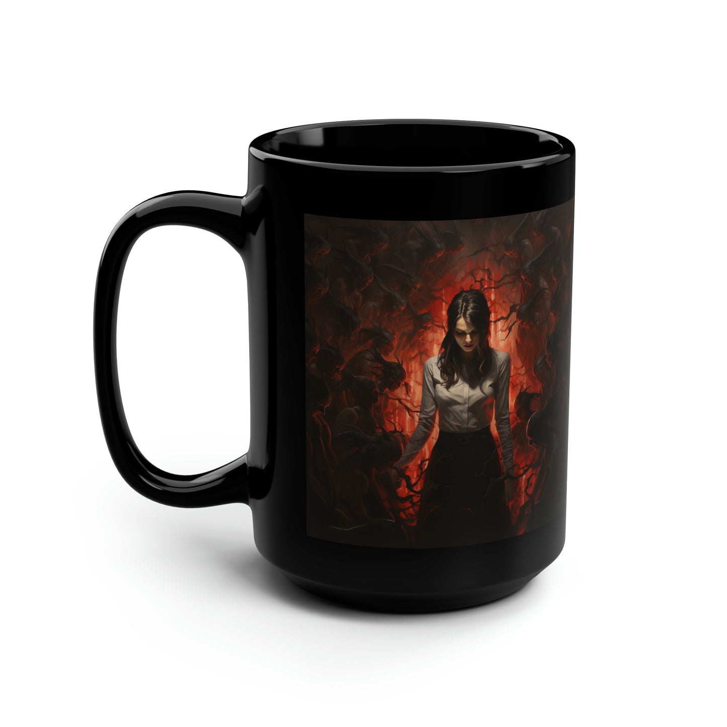 Take Control - Black Mug, 15oz