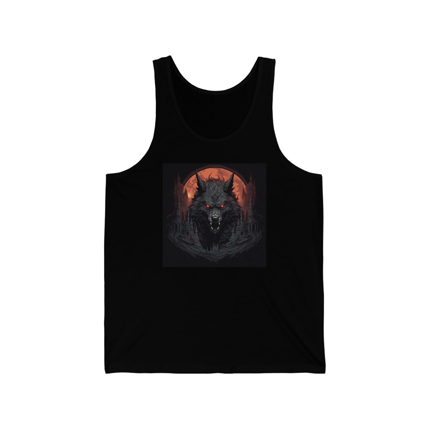 Wolf of Oblivion - Unisex Jersey Tank