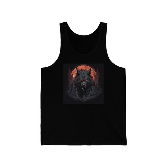 Wolf of Oblivion - Unisex Jersey Tank