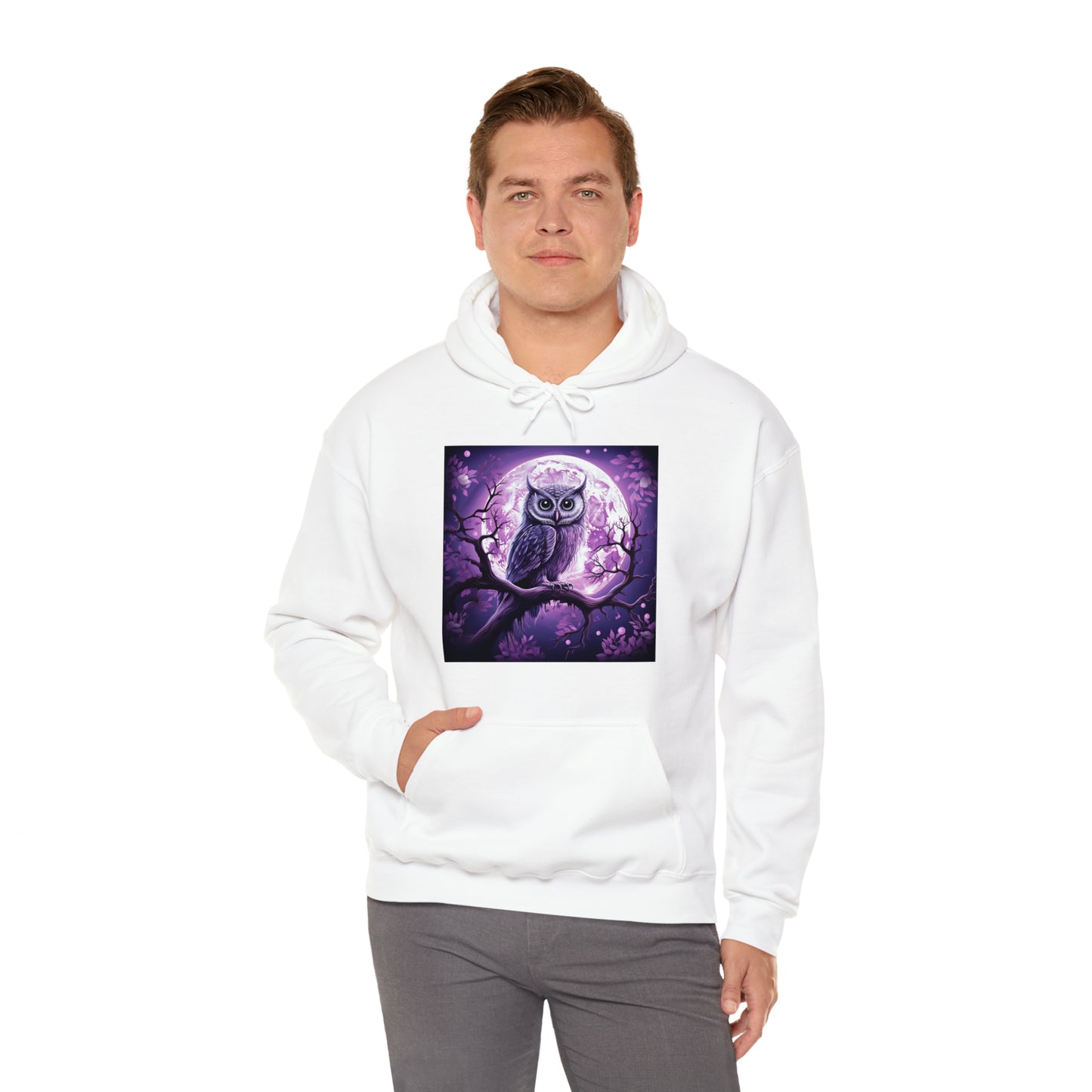 Wise Owl - Unisex Heavy Blend™ Hooded Sweatshirt