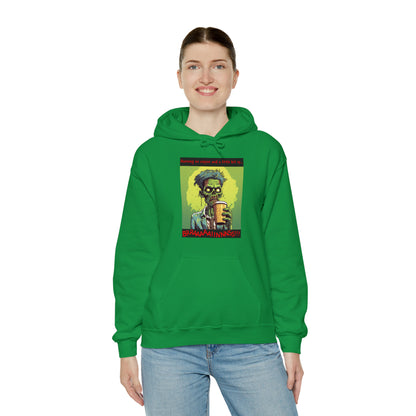 Zombie Coffee Brains - Unisex Heavy Blend™ Hooded Sweatshirt