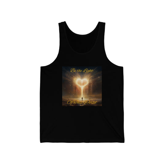 Be the Light - Unisex Jersey Tank