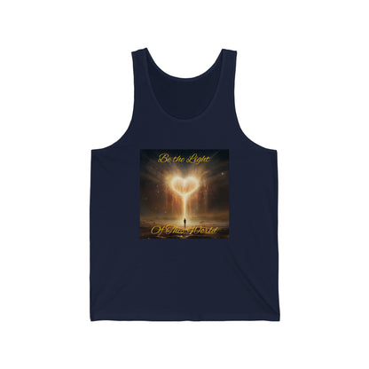 Be the Light - Unisex Jersey Tank