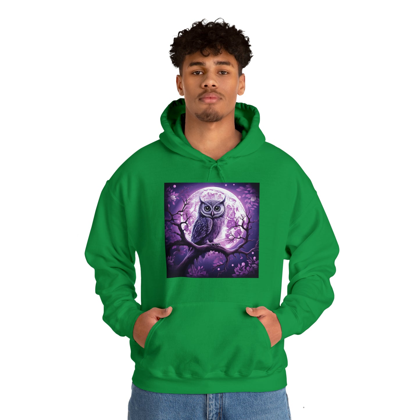 Wise Owl - Unisex Heavy Blend™ Hooded Sweatshirt