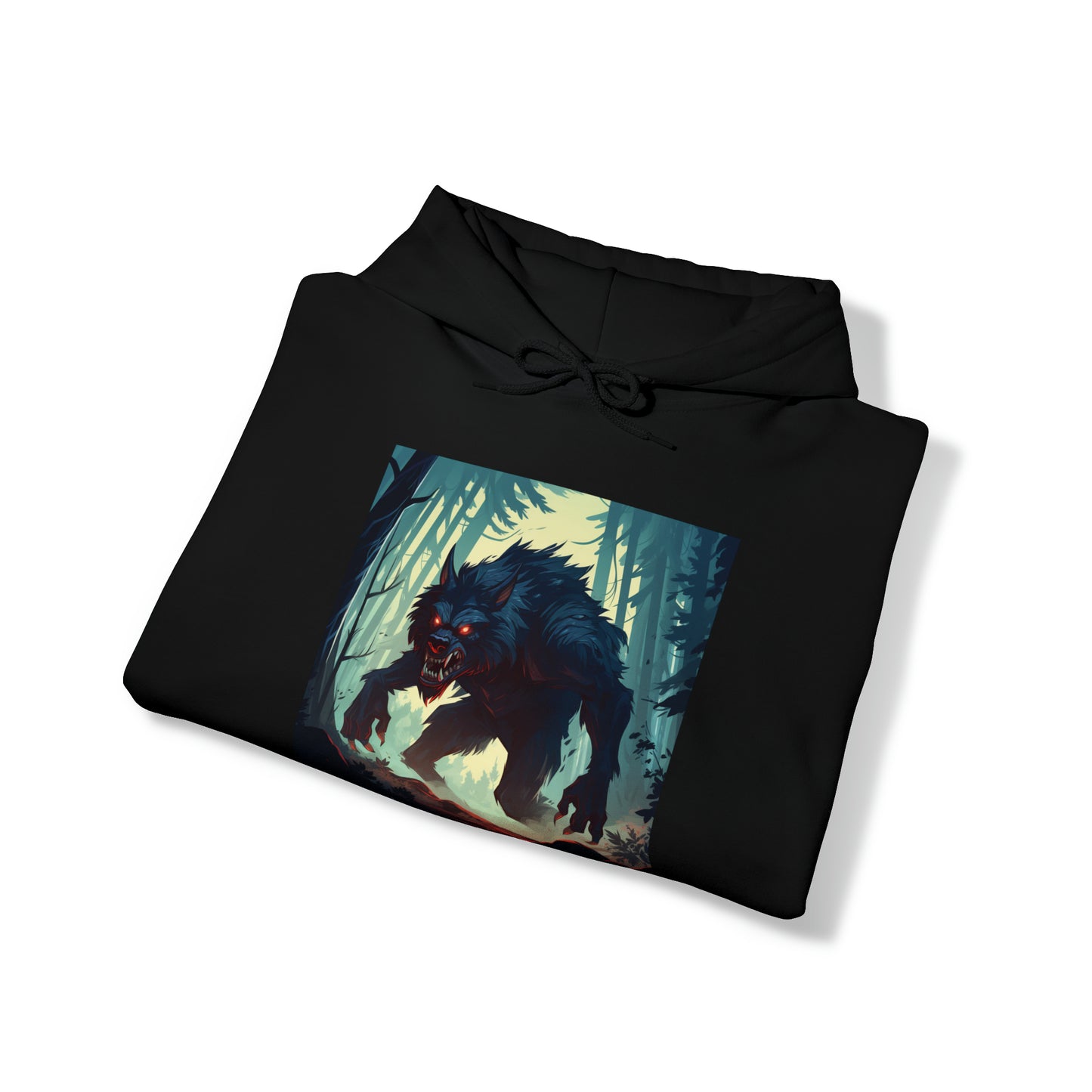 Werewolf in the Woods - Unisex Heavy Blend™ Hooded Sweatshirt