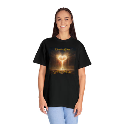 Be the Light - Unisex Ultra Soft Garment-Dyed T-shirt