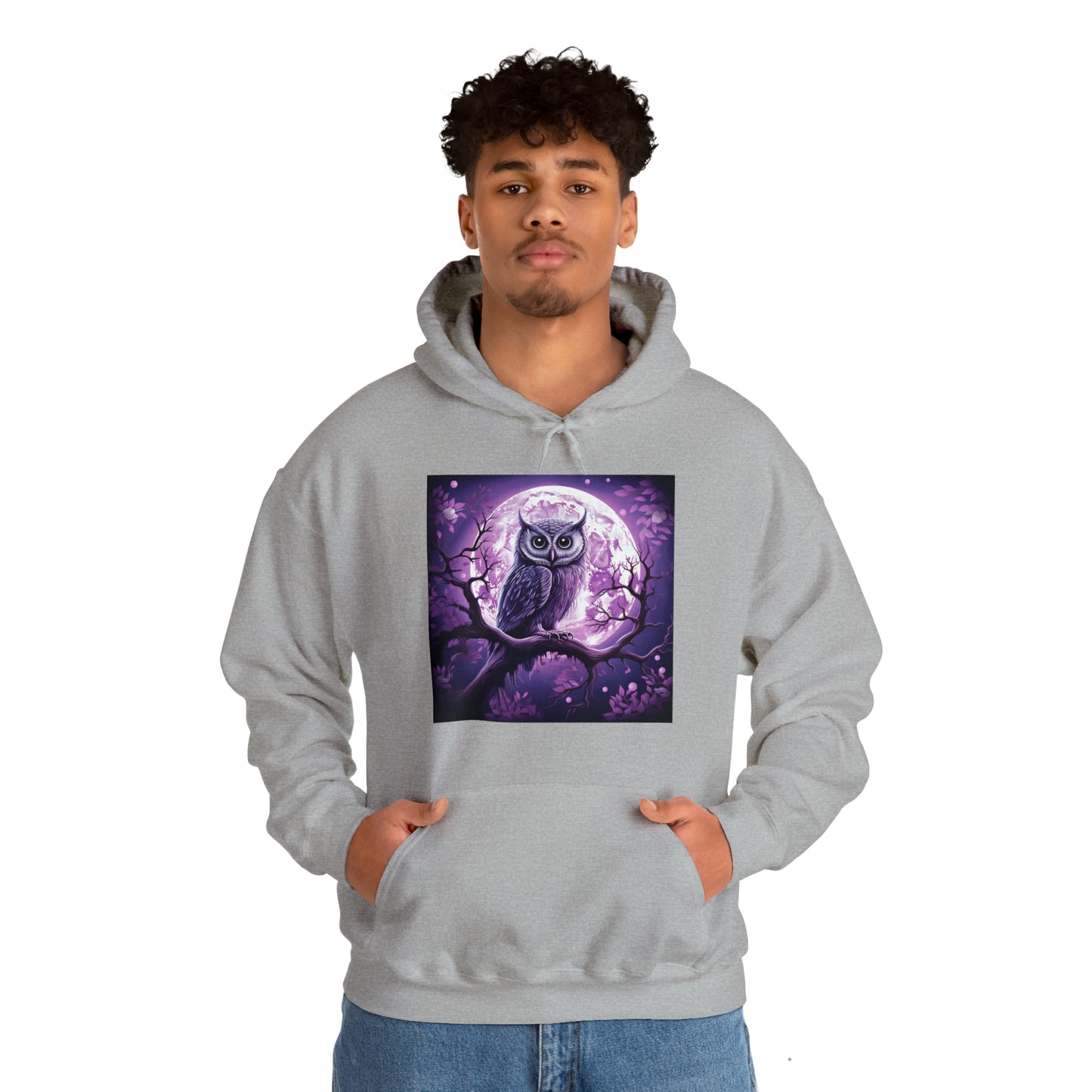 Wise Owl - Unisex Heavy Blend™ Hooded Sweatshirt