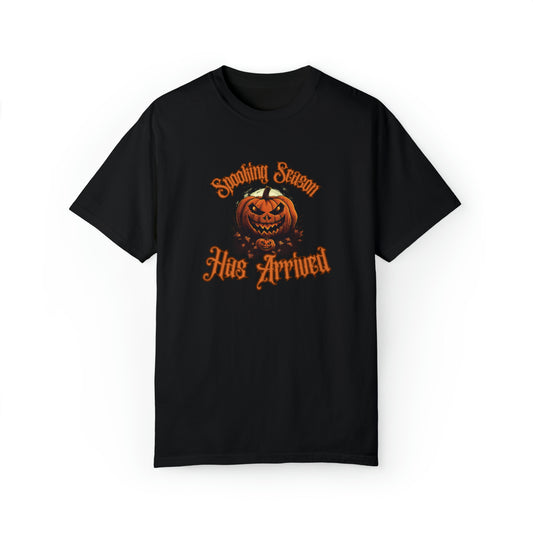 It's Spooky Time! Unisex Ultra Soft Garment-Dyed T-shirt