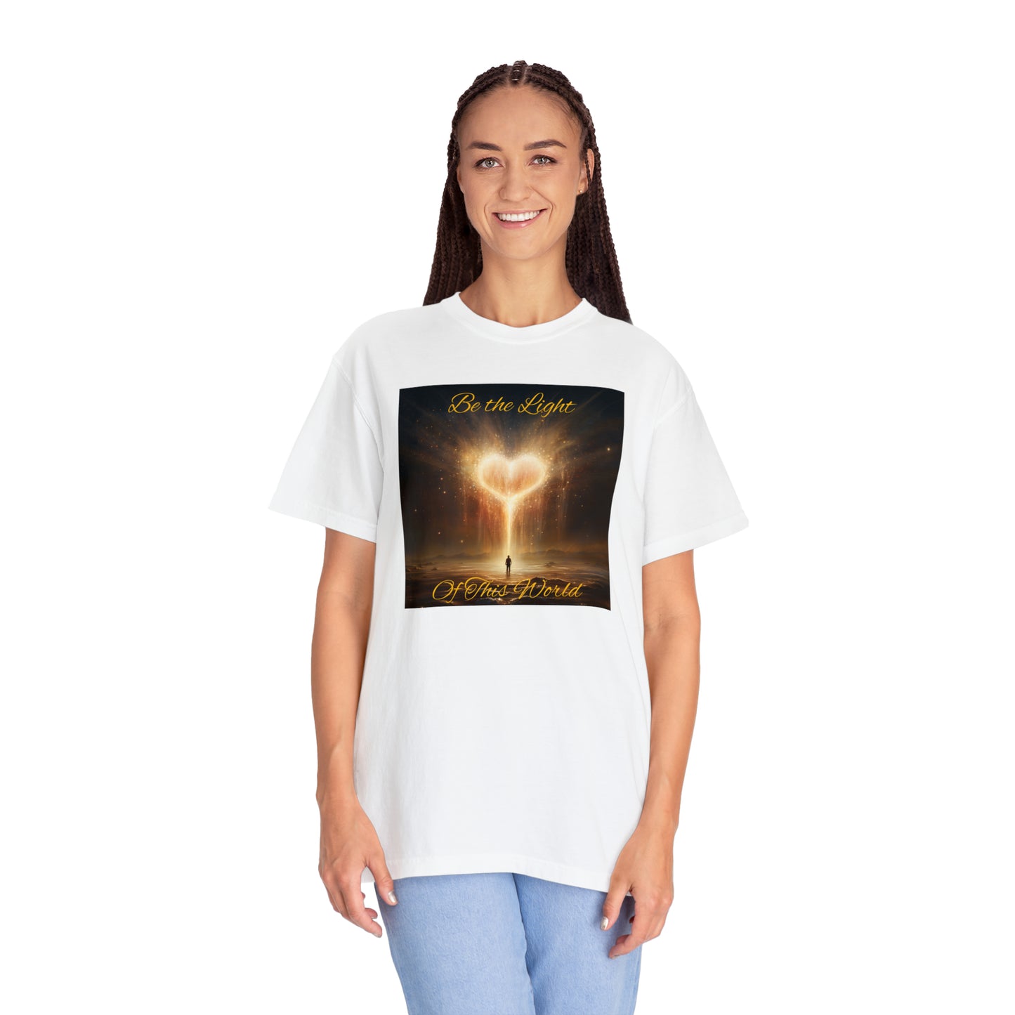 Be the Light - Unisex Ultra Soft Garment-Dyed T-shirt