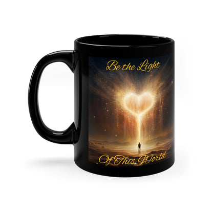 Be the Light - 11oz Black Mug