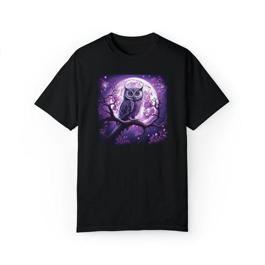 Wise Owl - Unisex Ultra Soft Garment-Dyed T-shirt