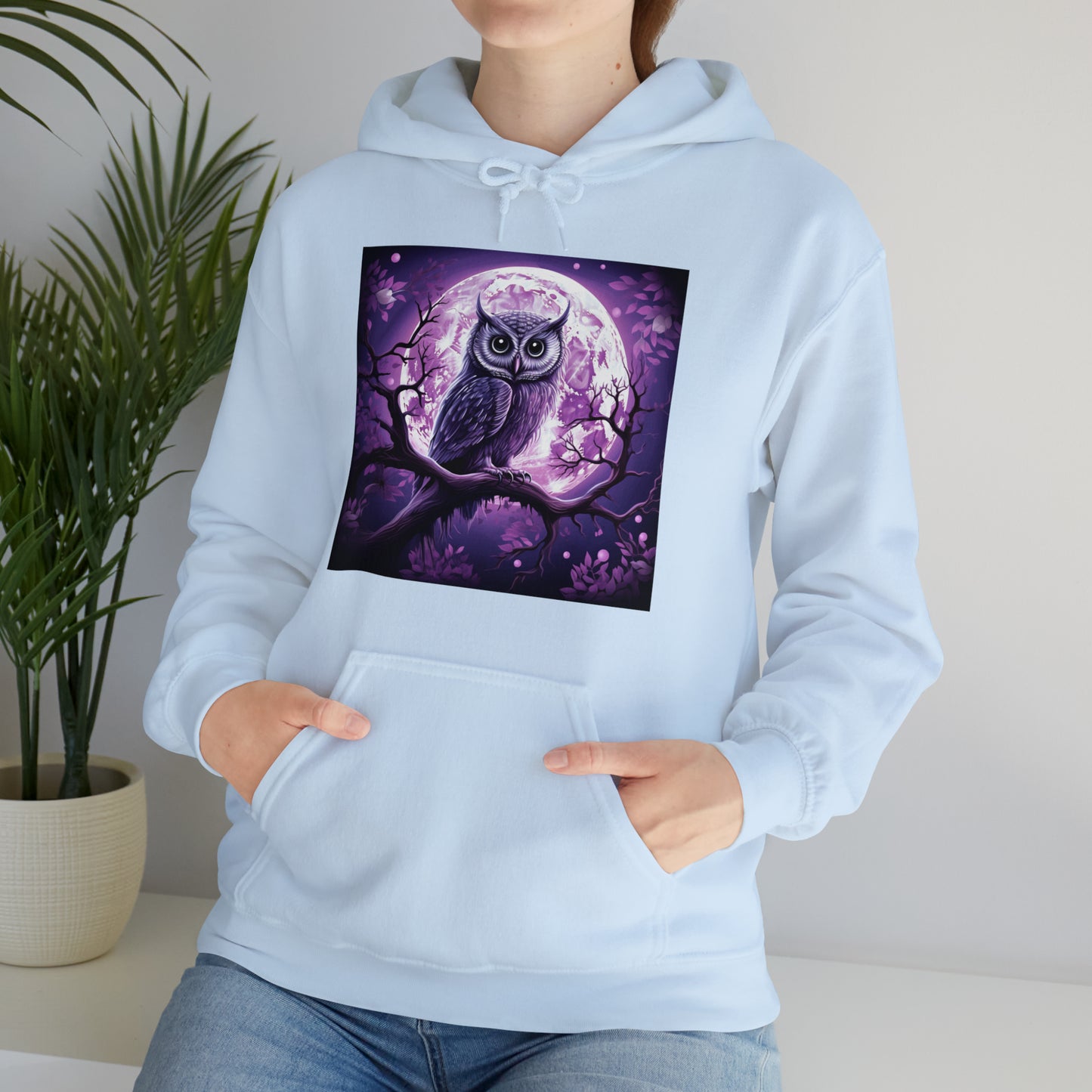 Wise Owl - Unisex Heavy Blend™ Hooded Sweatshirt