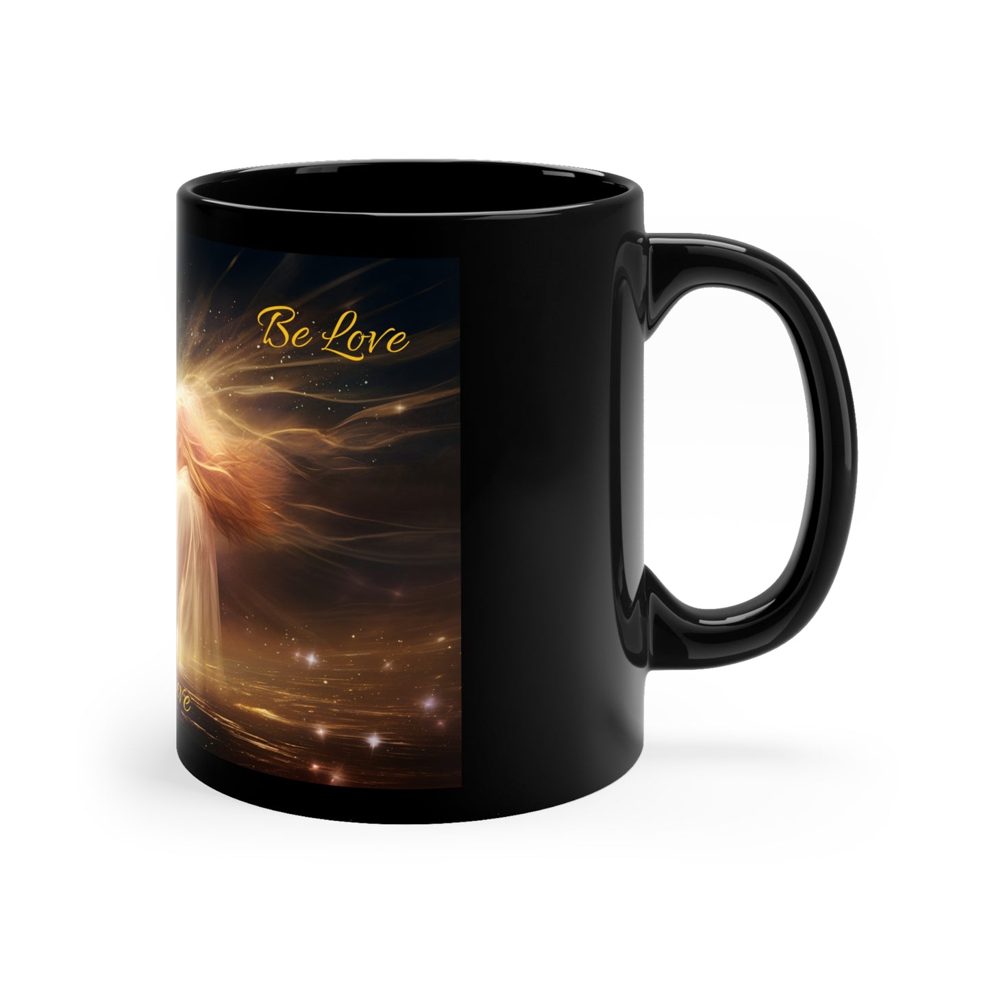 Believe In Love - 11oz Black Mug