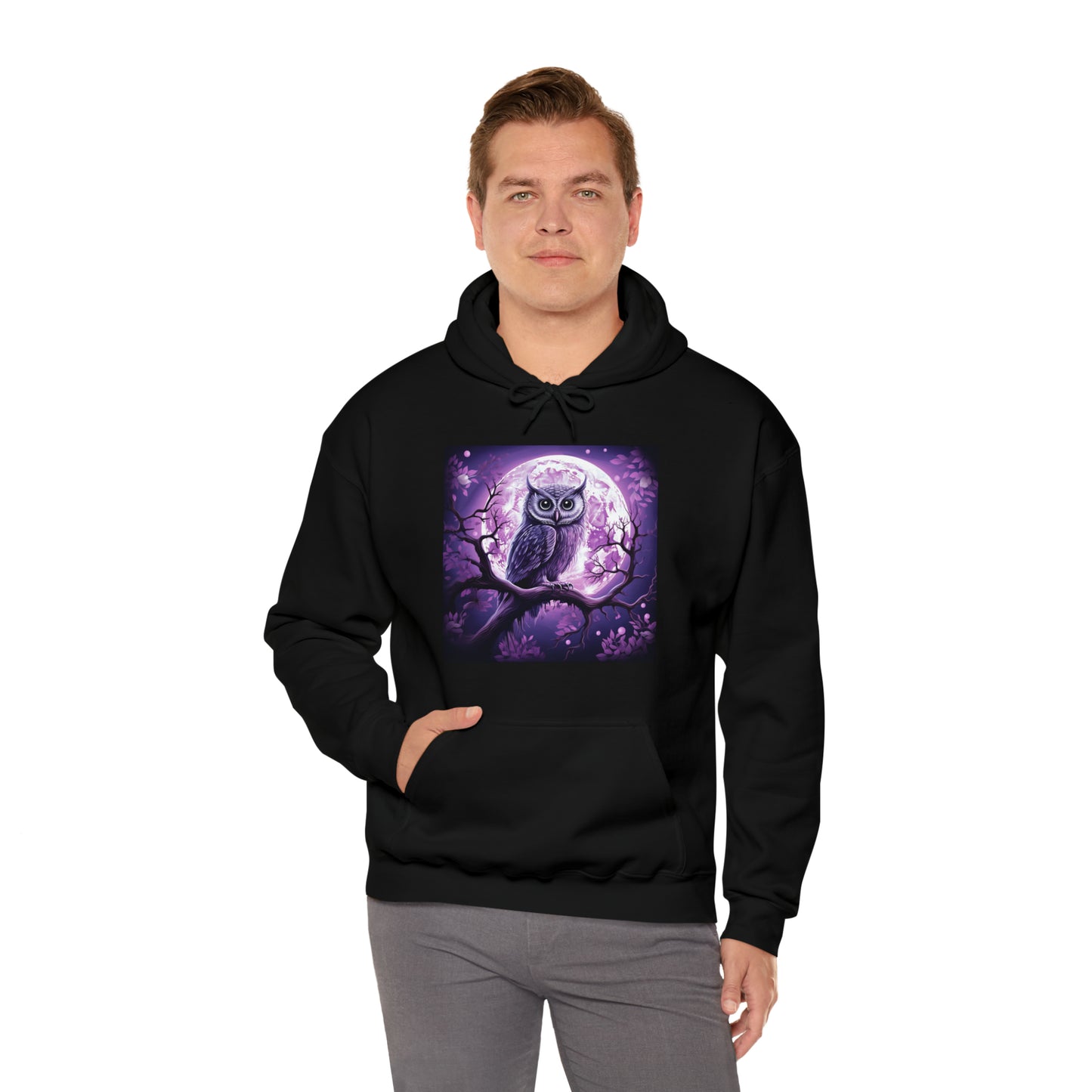 Wise Owl - Unisex Heavy Blend™ Hooded Sweatshirt