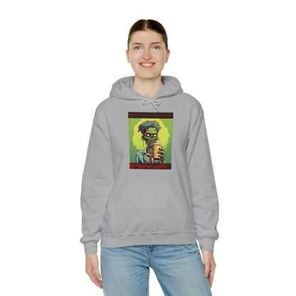 Zombie Coffee Brains - Unisex Heavy Blend™ Hooded Sweatshirt