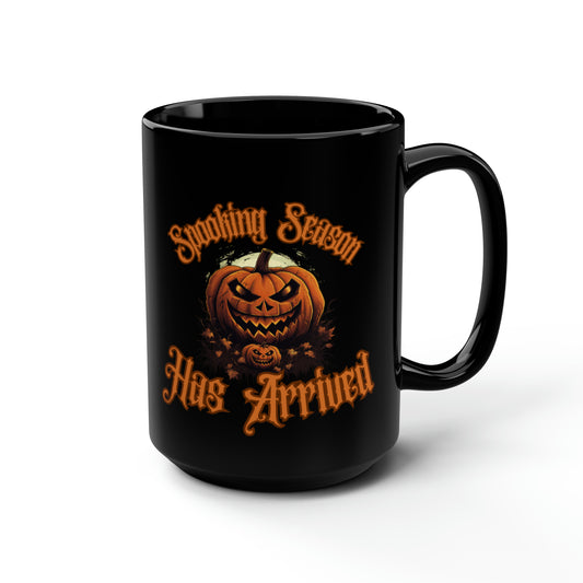 It's Spooky Time! - Black Mug, 15oz