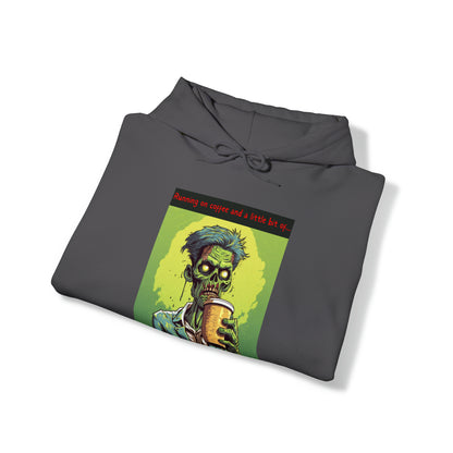 Zombie Coffee Brains - Unisex Heavy Blend™ Hooded Sweatshirt