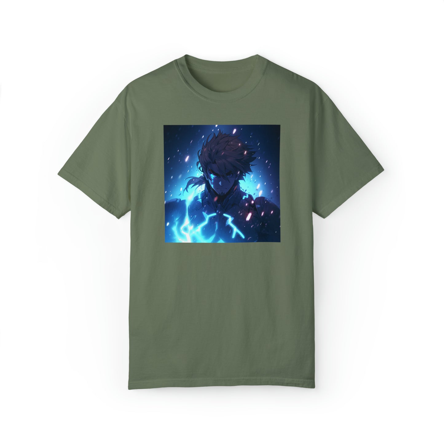 Azure Hero - Unisex Ultra Soft Garment-Dyed T-shirt