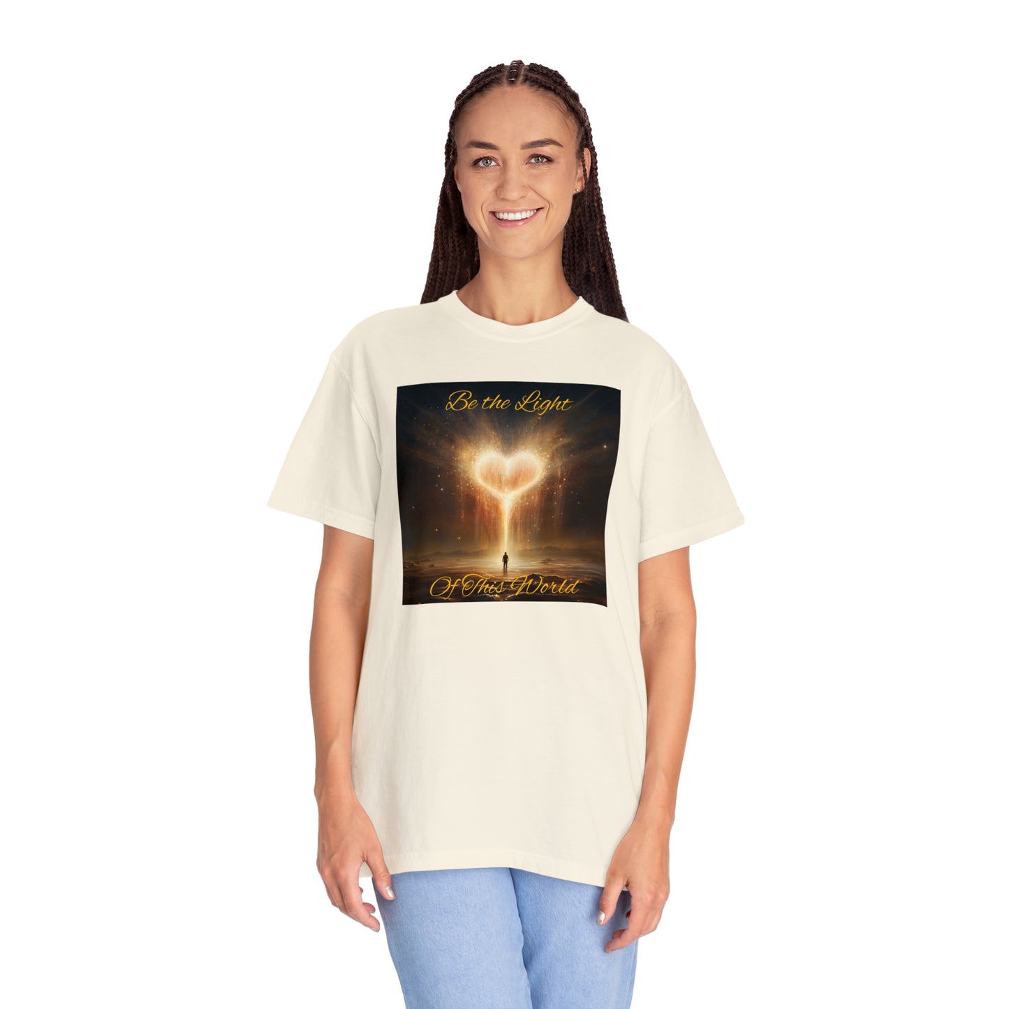 Be the Light - Unisex Ultra Soft Garment-Dyed T-shirt