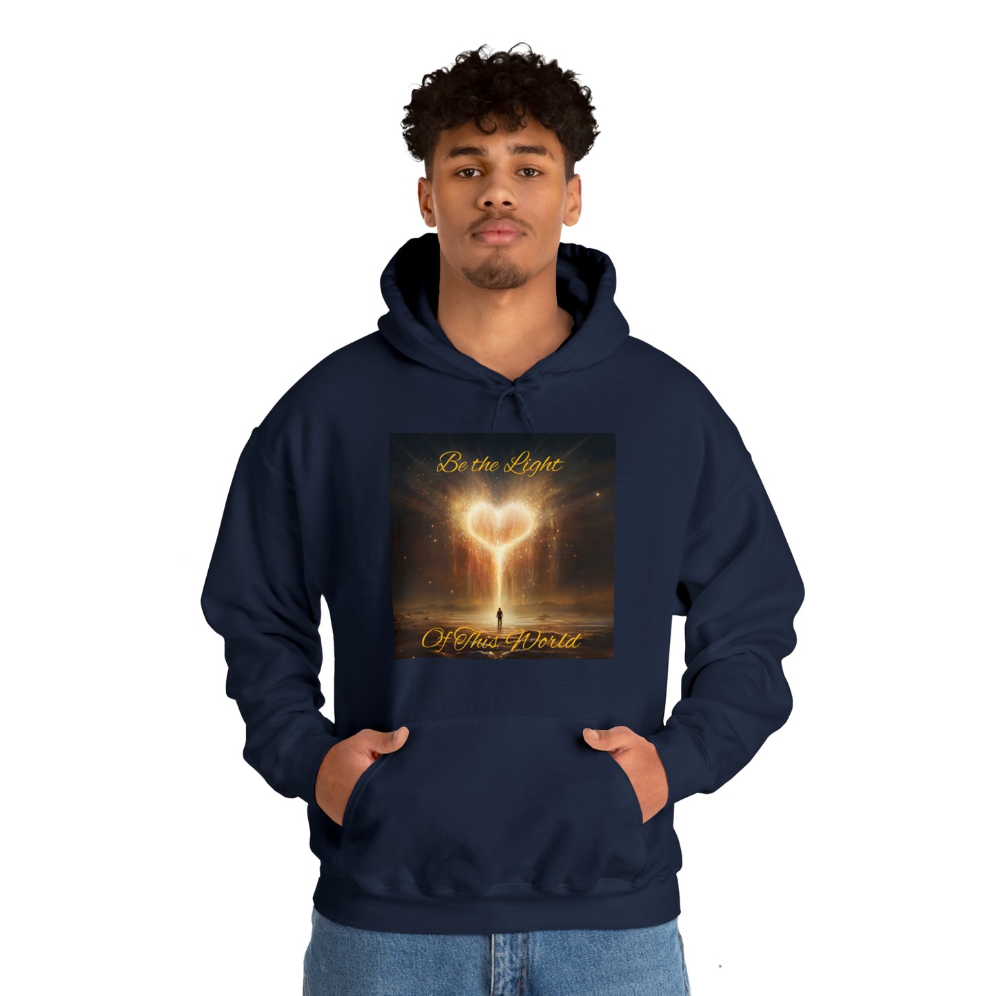 Be the Light - Unisex Heavy Blend™ Hooded Sweatshirt