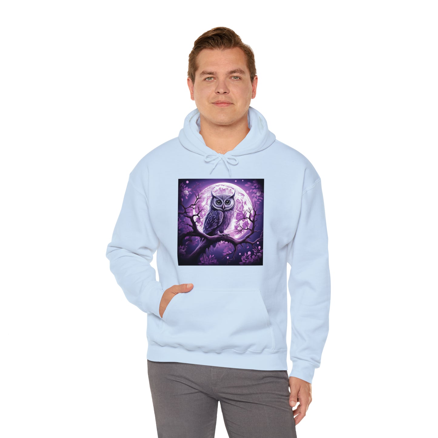 Wise Owl - Unisex Heavy Blend™ Hooded Sweatshirt