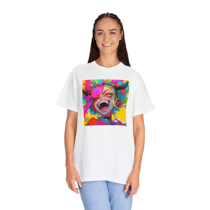 Just Here for the Party - Unisex Ultra Soft Garment-Dyed T-shirt