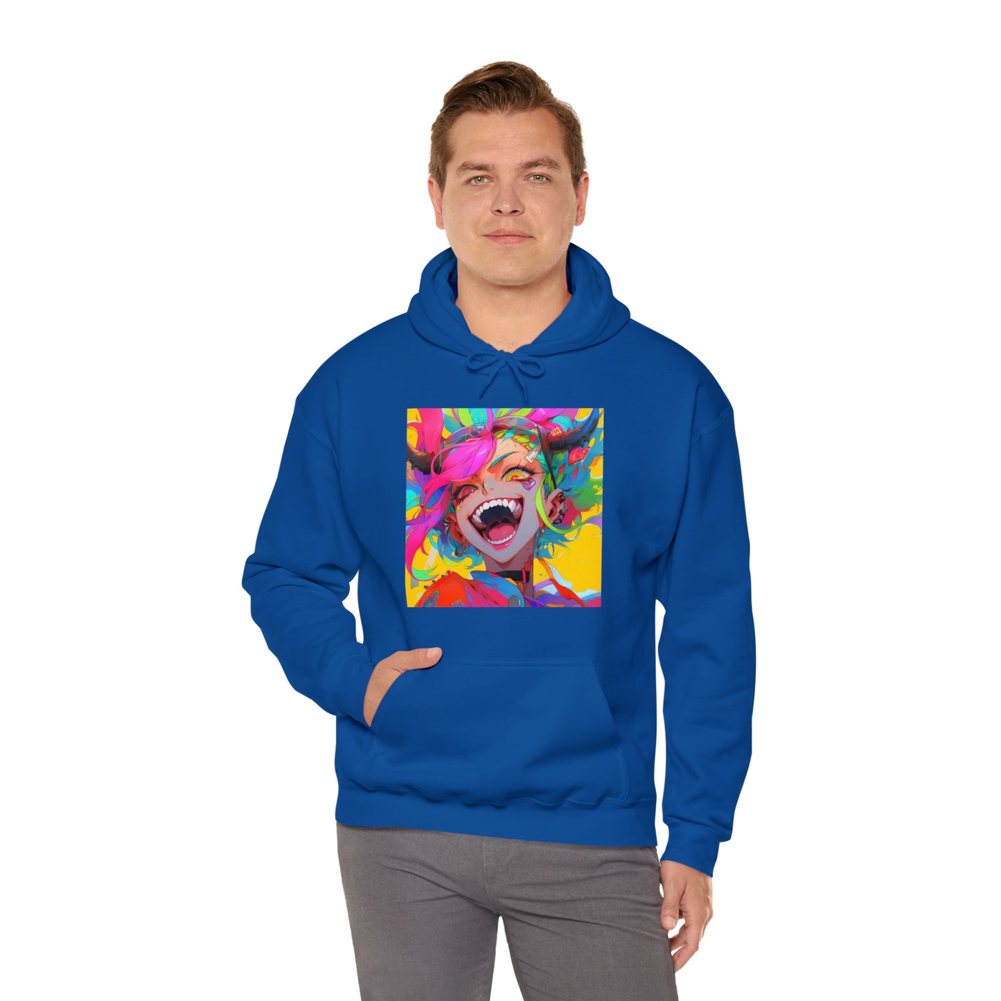 Just Here for the Party - Unisex Heavy Blend™ Hooded Sweatshirt