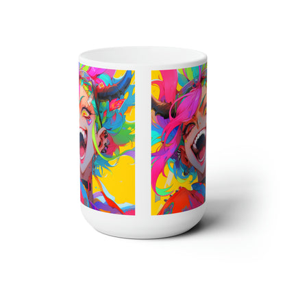 Just Here for the Party - Ceramic Mug 15oz